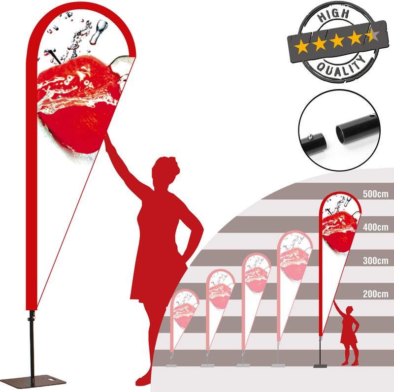 Beachflag Expert Spoon Größe 3XL